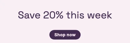 Offer ad · Plum · Grotesk