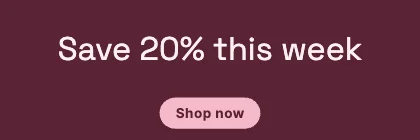 Offer ad · Rose dark · Grotesk