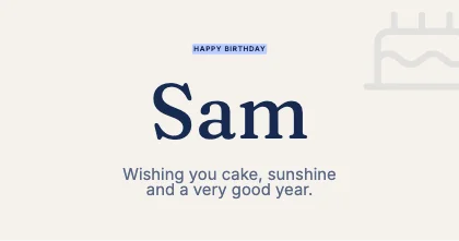 Birthday wishes · Cobalt