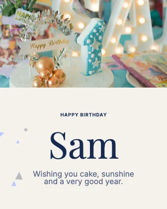 Birthday wishes · Cobalt · Editorial
