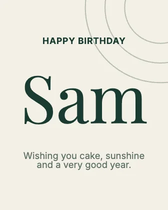 Birthday wishes · Forest · Editorial