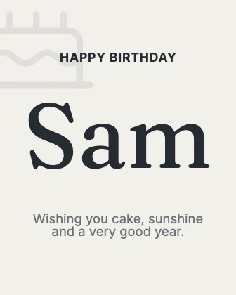 Birthday wishes · Ink