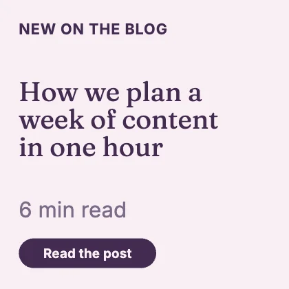 New post · Plum