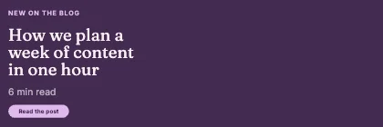 New post · Plum dark