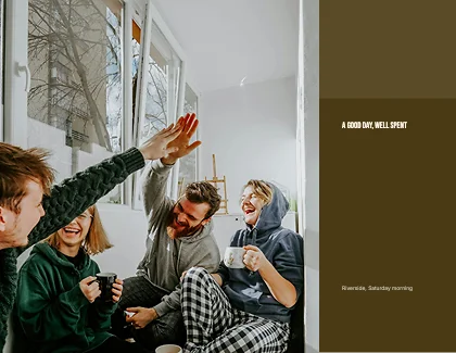 Photo with caption · Mustard dark · Poster