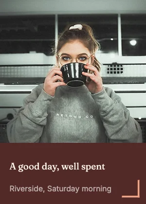 Photo with caption · Clay dark