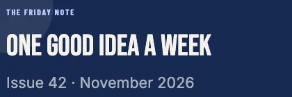 Newsletter header · Cobalt dark · Poster