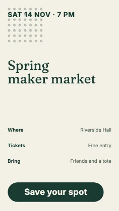 Event invite · Forest