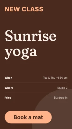 New class · Sunset dark
