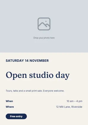 Event flyer · Cobalt