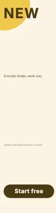 Hero banner · Mustard · Editorial
