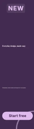 Hero banner · Plum dark · Editorial