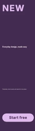 Hero banner · Plum dark