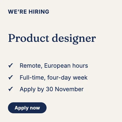 We’re hiring · Cobalt