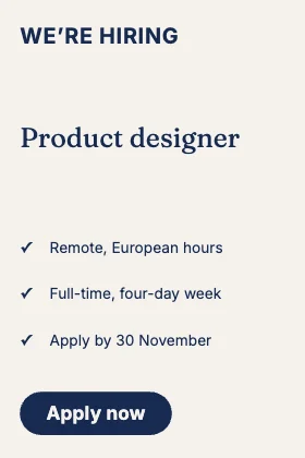 We’re hiring · Cobalt