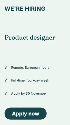 We’re hiring · Lagoon