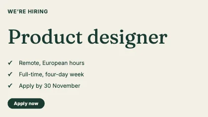 We’re hiring · Forest