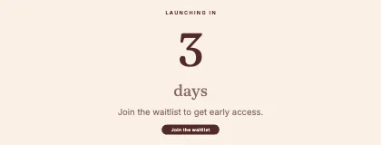 Launch countdown · Clay