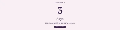 Launch countdown · Plum