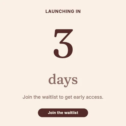 Launch countdown · Clay