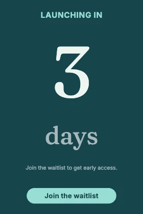 Launch countdown · Lagoon dark
