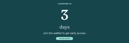 Launch countdown · Lagoon dark