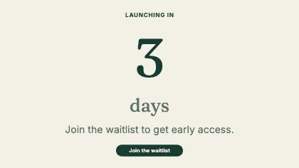 Launch countdown · Forest