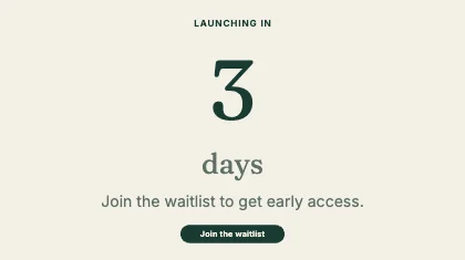 Launch countdown · Forest