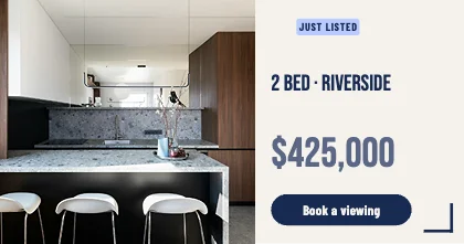 Property listing · Cobalt · Poster