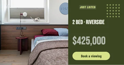 Property listing · Olive dark · Poster