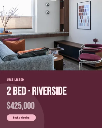 Property listing · Rose dark · Poster