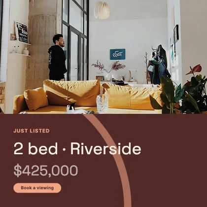 Property listing · Clay dark · Grotesk