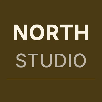 Stacked wordmark · Mustard dark