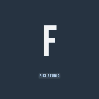 Monogram · Slate dark · Poster
