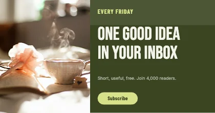 Newsletter signup · Olive dark · Poster