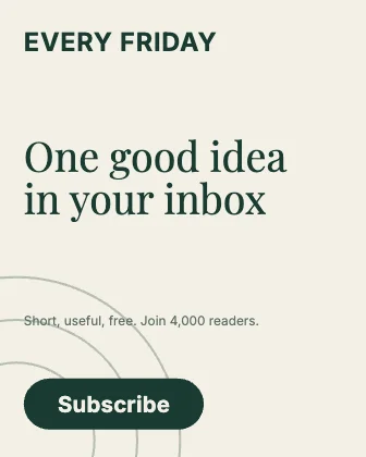 Newsletter signup · Forest · Editorial