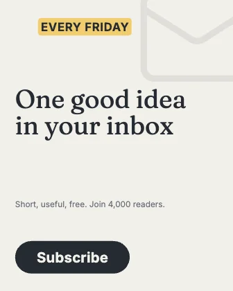 Newsletter signup · Ink