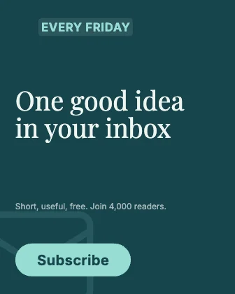 Newsletter signup · Lagoon dark · Editorial