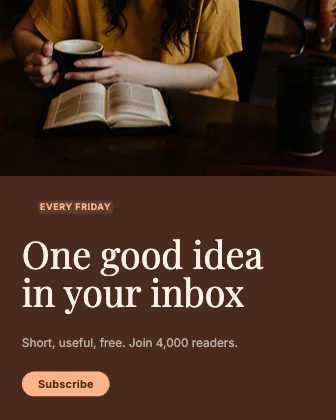 Newsletter signup · Sunset dark · Editorial