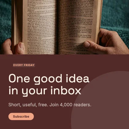 Newsletter signup · Clay dark · Grotesk