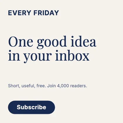Newsletter signup · Cobalt · Editorial