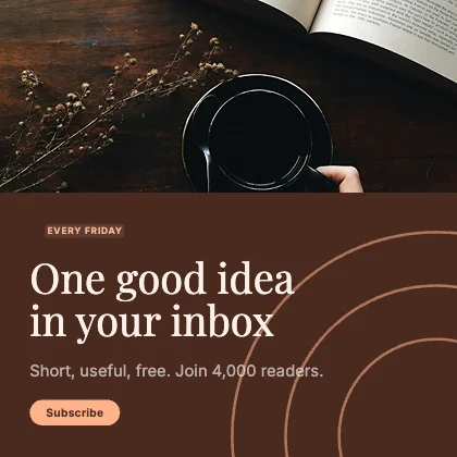 Newsletter signup · Sunset dark · Editorial