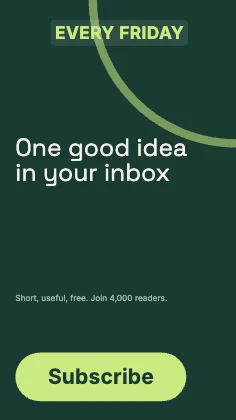 Newsletter signup · Forest dark · Grotesk