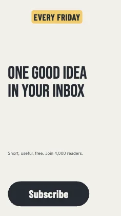 Newsletter signup · Ink · Poster