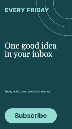 Newsletter signup · Lagoon dark · Editorial