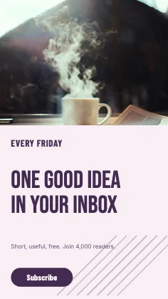 Newsletter signup · Plum · Poster