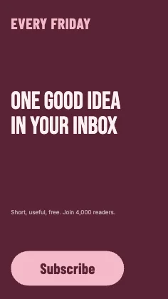 Newsletter signup · Rose dark · Poster