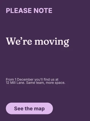 Notice · Plum dark
