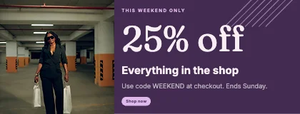 Weekend offer · Plum dark