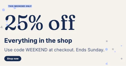Weekend offer · Cobalt